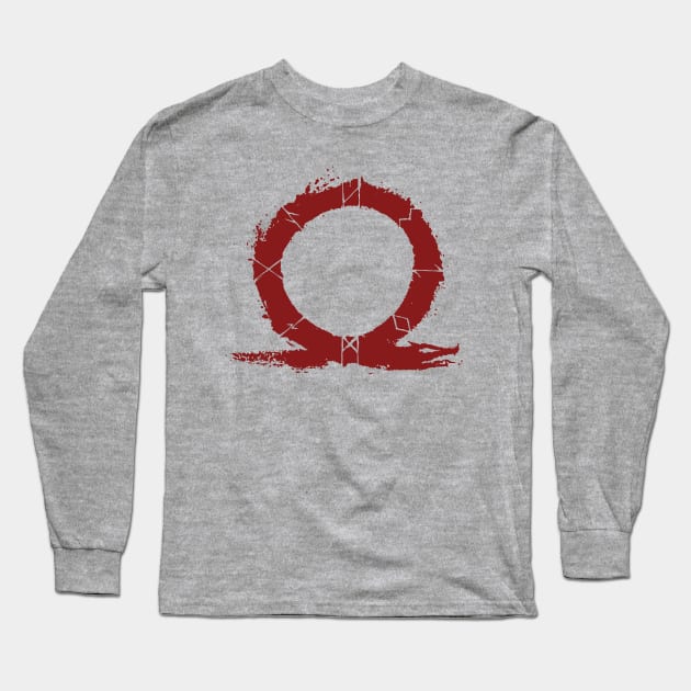 God of War - Vector Logo Long Sleeve T-Shirt by FireDragon04